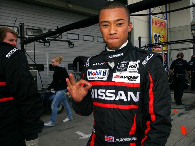 Jann Mardenborough Crash