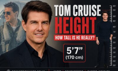 Tom Cruise Height